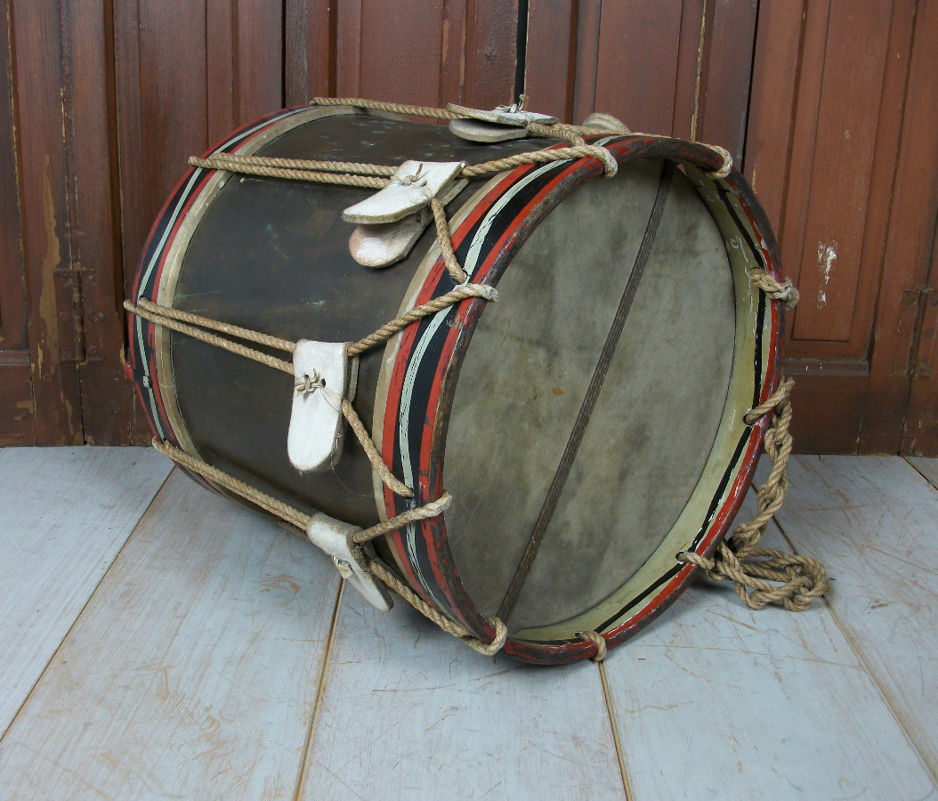 Victorian Military Drum by Potter, London